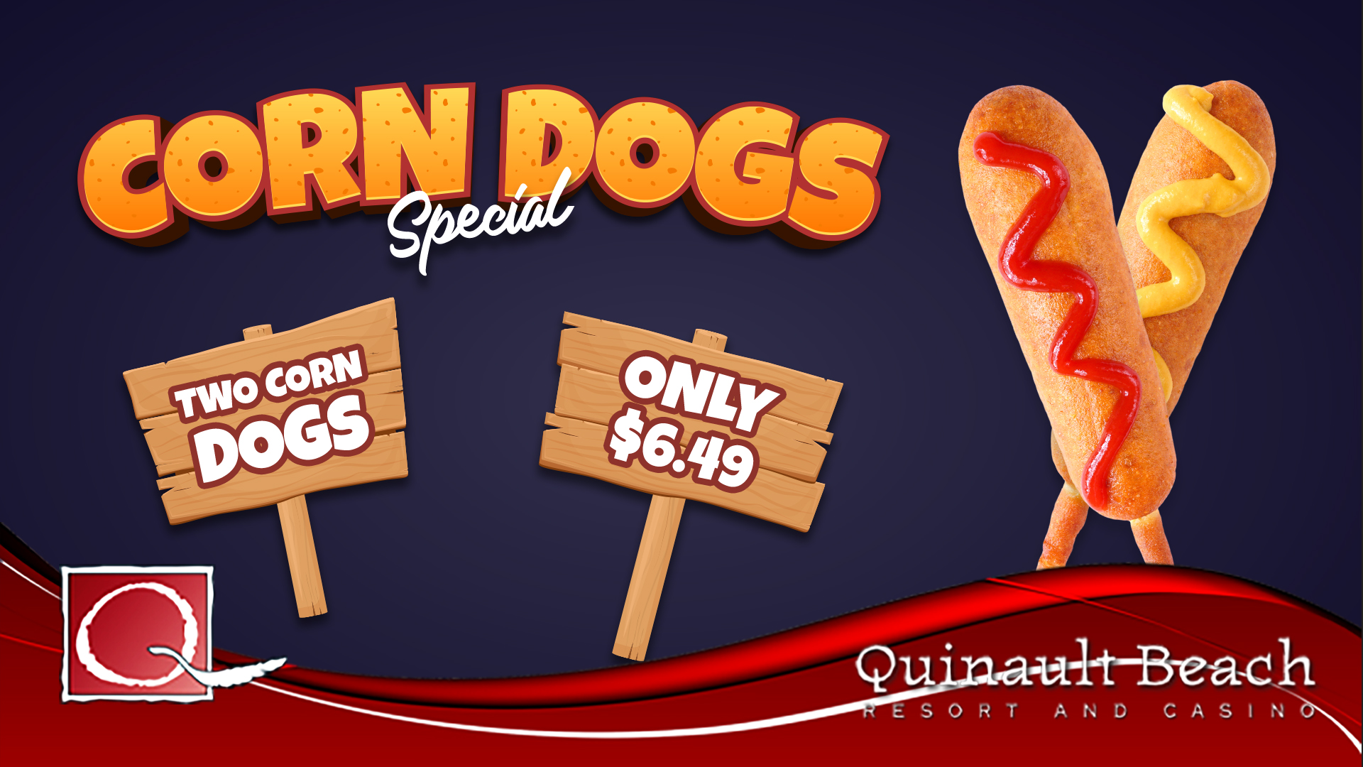 Big Eats Corn Dogs Special