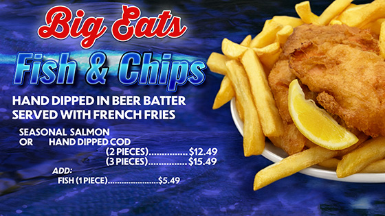 <b>Big Eats</b> Fish & Chips