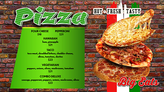 Big Eats <b>Pizza</b>
