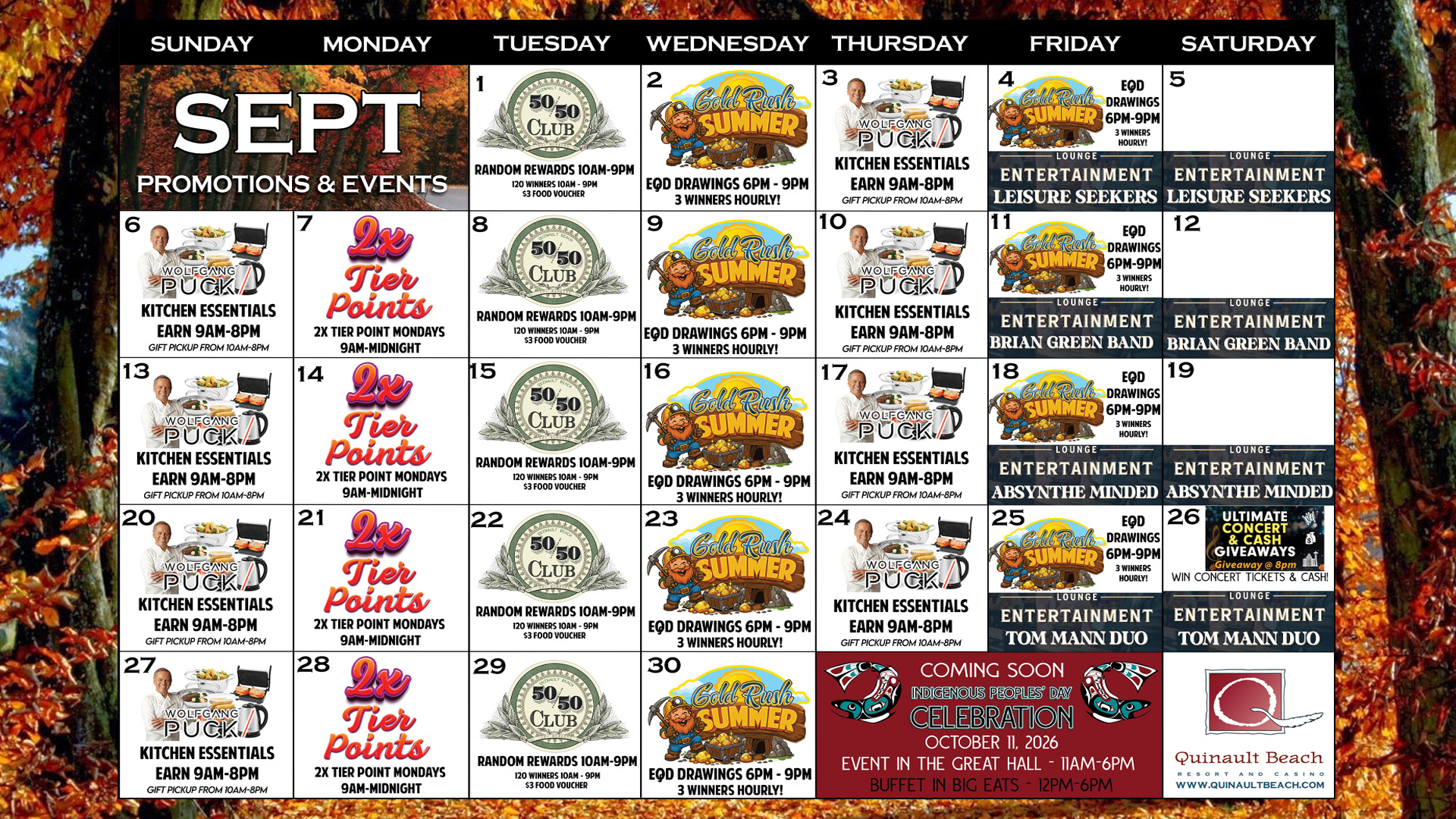 September 2026 Calendar