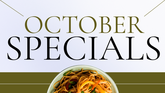 October Lunch Specials