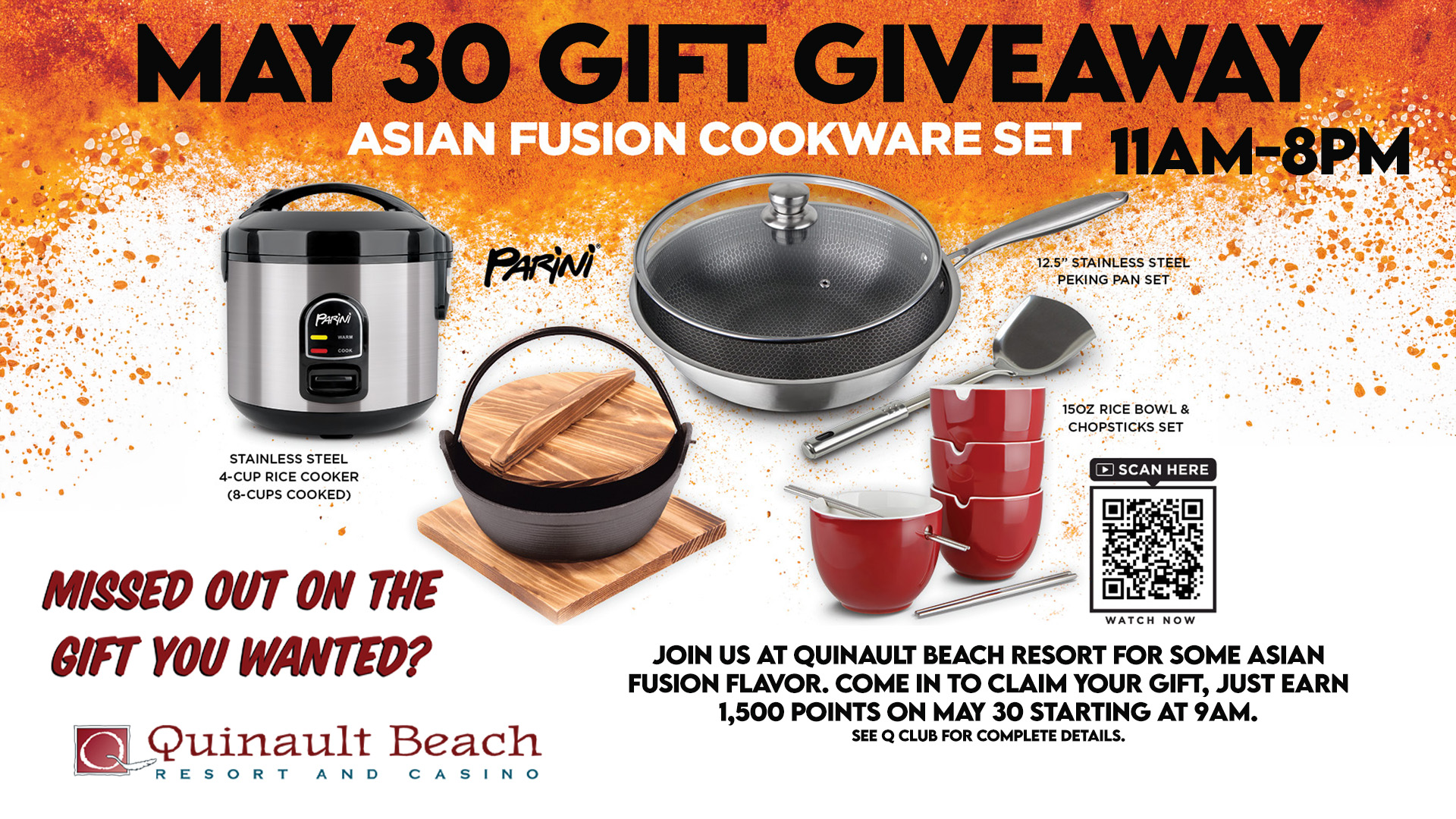 Asian Fusion Continuity Gift Giveaway Promotion