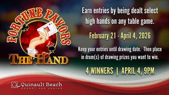 Fortune Favors <b>The Hand</b> Promotion