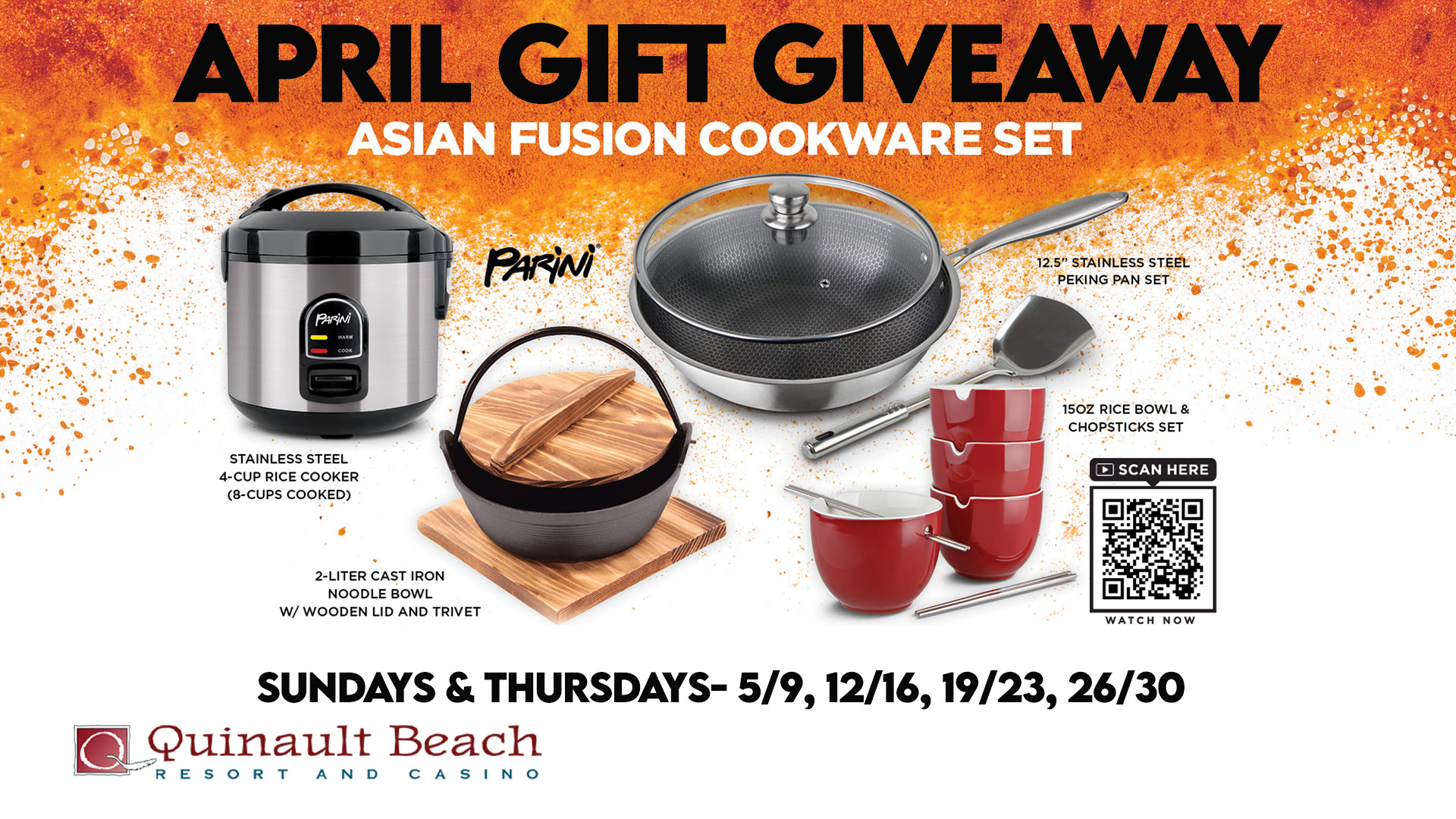Asian Fusion Continuity Gift Giveaway Promotion