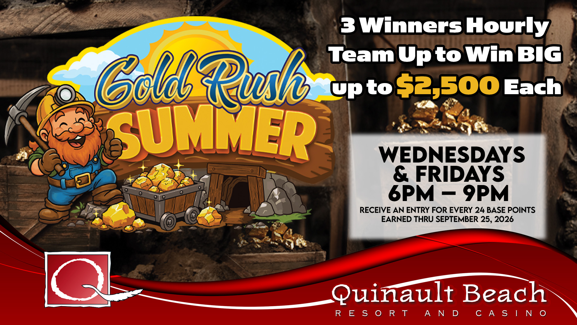 Gold Rush Summer EQD Promotion