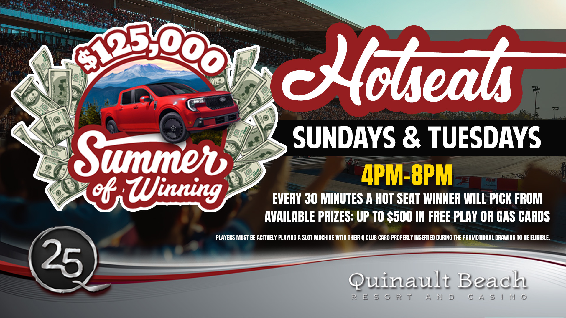 Summer Of Winning <b>Hot Seats</b> Promotion